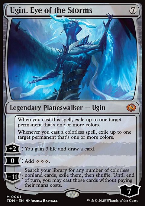 Ugin, Eye of the Storms Tarkir: Dragonstorm, NM, Angielski